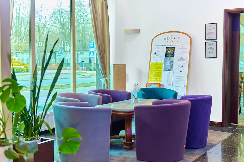 Lobby-Bereich Willa Wodnik &ndash; &copy;IdeaSpa Travel