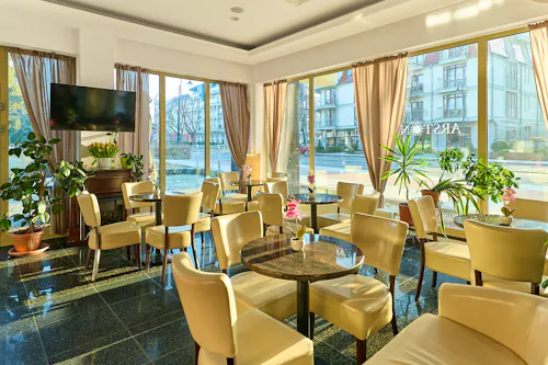 Lobby-Rezeption Willa Wodnik &ndash; &copy; IdeaSpa Travel
