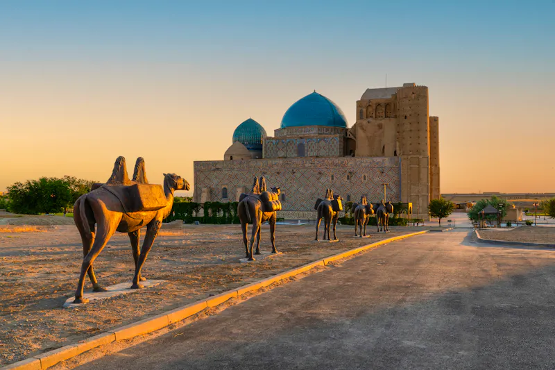 Historisches Mausoleum von Khoja Ahmed Yasawi - &copy;Bilal - stock.adobe.com