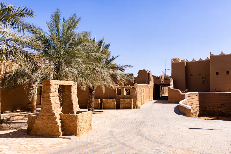 Dorf Ushaiger in Saudi-Arabien  - &copy;Fredy Thürig - stock.adobe.com