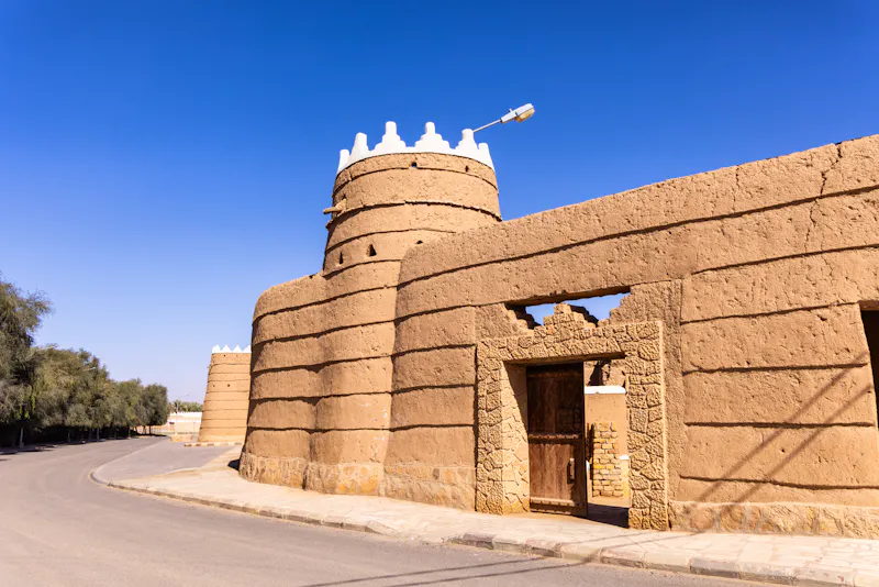 Dorf Ushaiger in Saudi-Arabien  - &copy;Fredy Thürig - stock.adobe.com