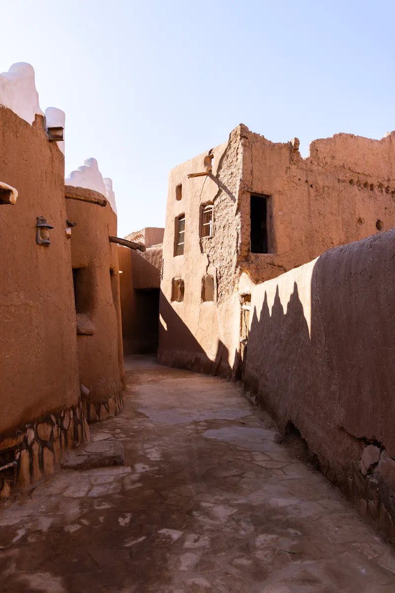 Dorf Ushaiger in Saudi-Arabien  - &copy;Fredy Thürig - stock.adobe.com