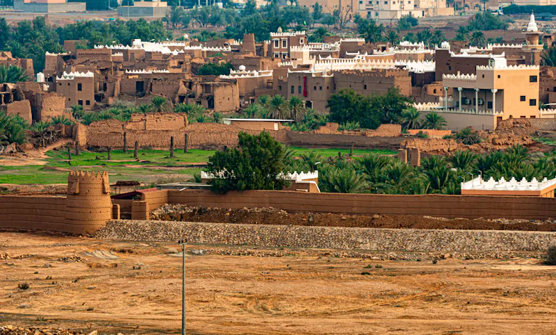 Dorf Ushaiger in Saudi-Arabien  - &copy;MUKHLID - stock.adobe.com