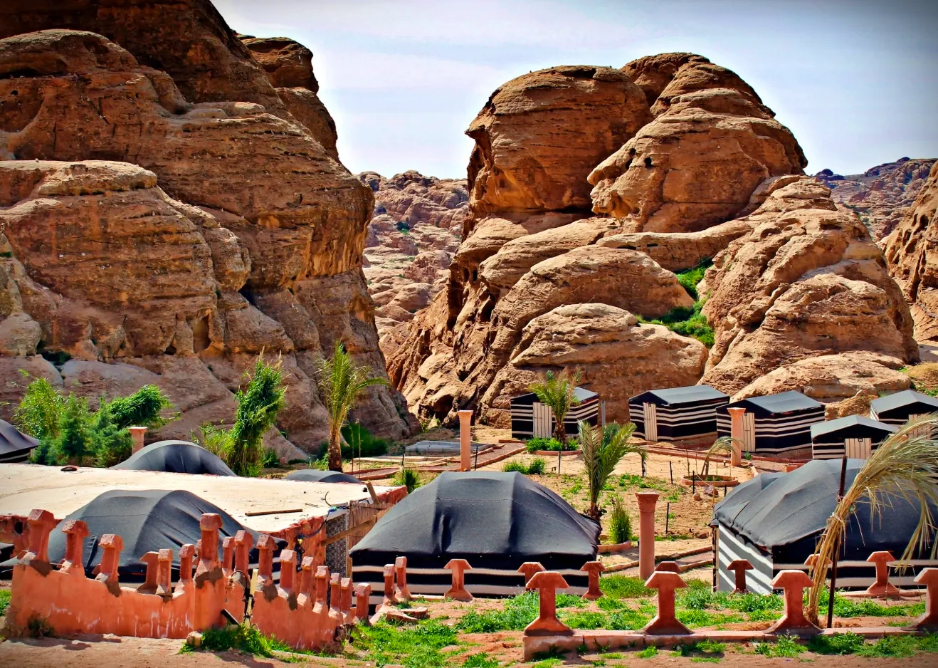 Seven Wonders Bedouin Camp in Wadi Musa, Jordanien - Hotelanlage &nbsp;&ndash;&nbsp;&copy;&nbsp;Seven Wonders Bedouin Camp