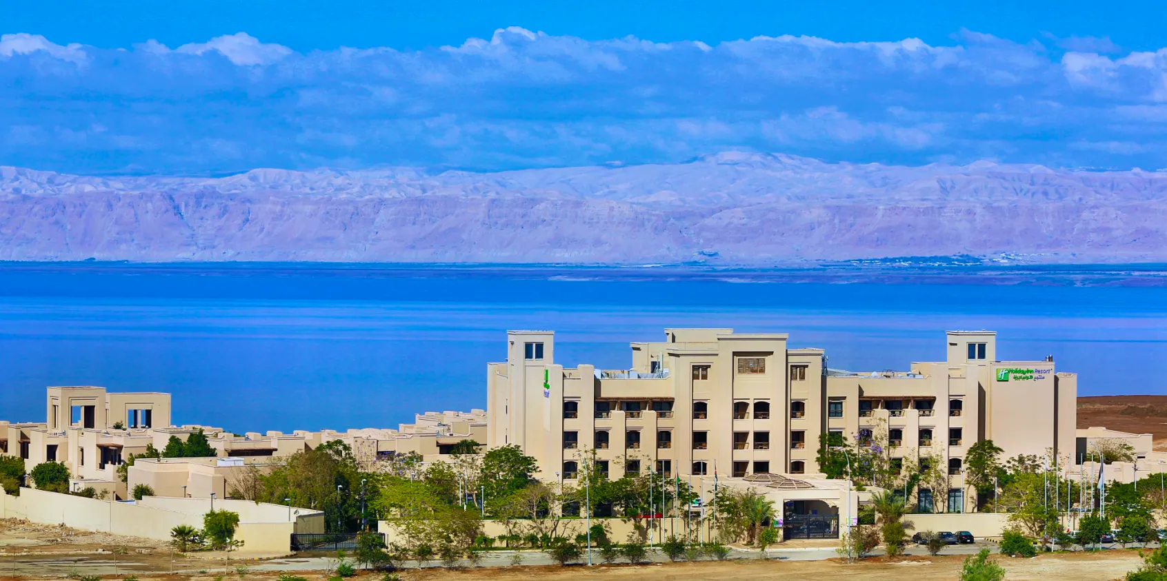 Holiday Inn Resort Dead Sea in Swemeh, Jordanien - Hotel von außen &nbsp;&ndash;&nbsp;&copy;&nbsp;Holiday Inn Resort Dead Sea