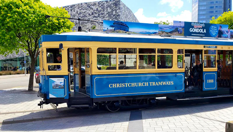 Christchurch, Straßenbahn - &copy;Martina Wegener - Eberhardt TRAVEL