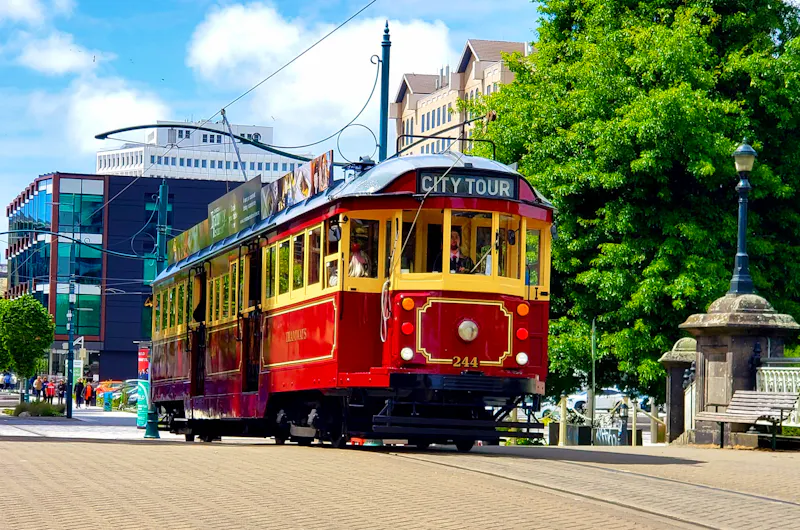 Christchurch, Straßenbahn - &copy;Martina Wegener - Eberhardt TRAVEL