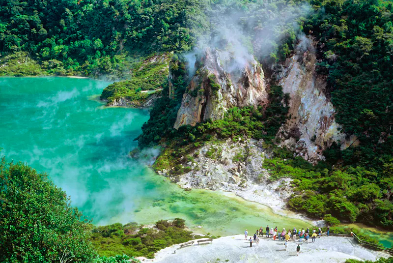 Waimangu Volcanic Valley / Cathedral Rocks  - &copy;Waimangu Volcanic Valley