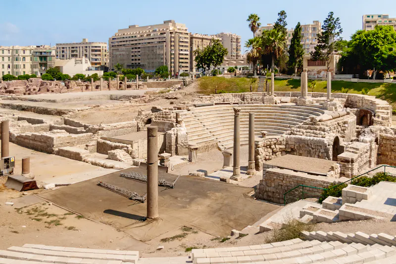 römische Amphitheater in Alexandria, Ägypten - &copy;Konstantin Aksenov - stock.adobe.com