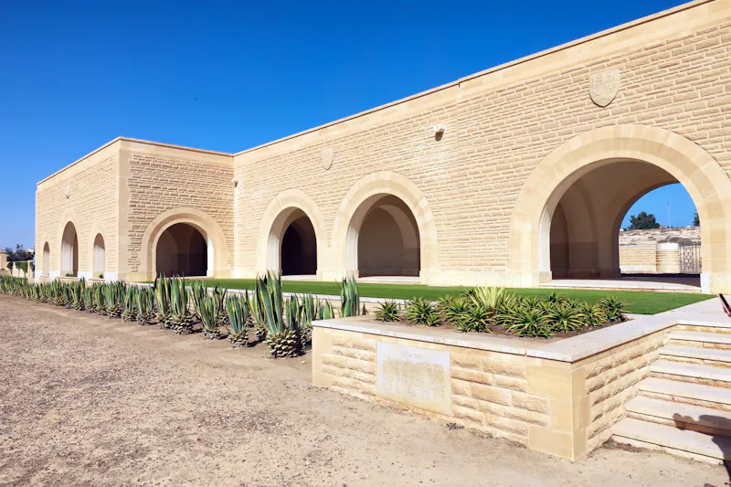 El Alamein War Memorial in El Alamein, Ägypten  - &copy;acceptfoto - stock.adobe.com