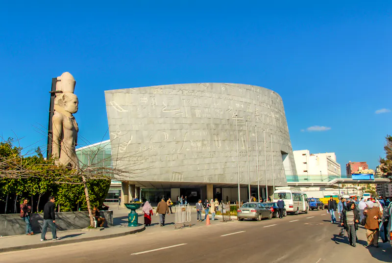 Bibliotheca Alexandrina in Alexandria, Ägypten  - &copy;Kayihan - stock.adobe.com