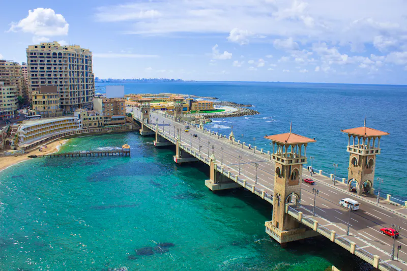 Stanley-Brücke in Alexandria, Ägypten  - &copy;bassemadel - stock.adobe.com