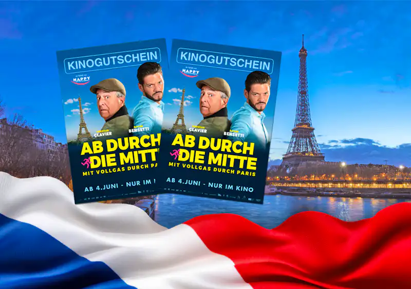 Startseite Gewinnspiel - Mit Vollgas durch Paris © Happy Entertainment