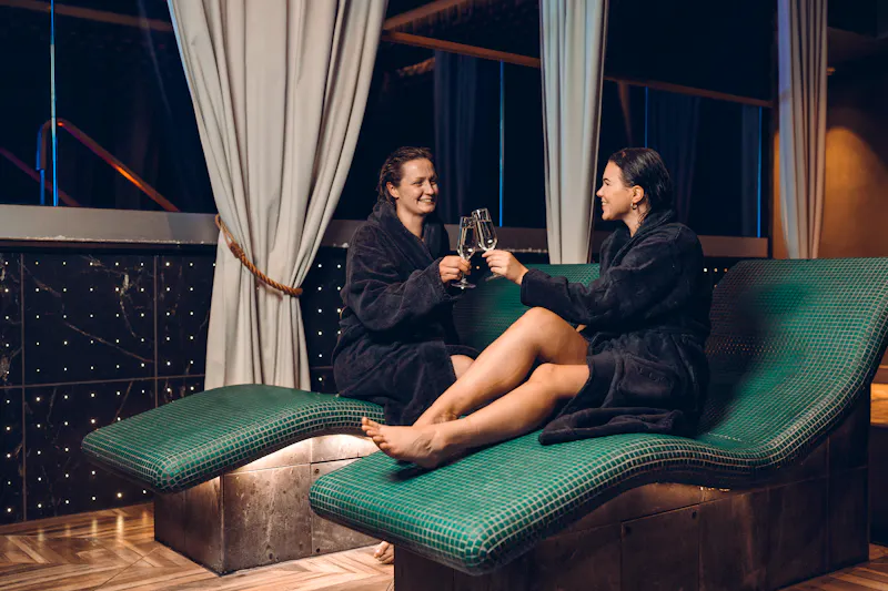 Spa-Bereich des Break Sokos Hotel Bomba - &copy;Jami Ivanoff