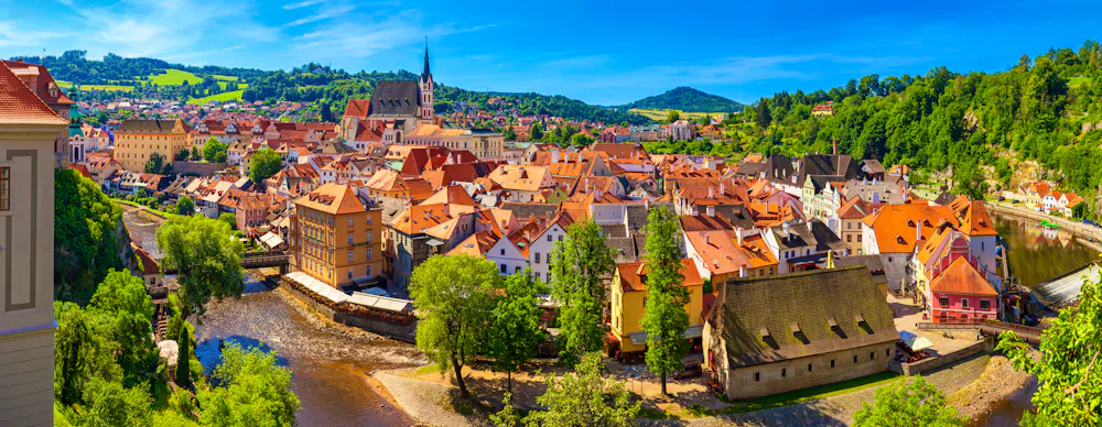 Böhmisch Krumau (Krumau an der Moldau) in Südwesten Tschechiens &ndash; &copy; rustamank - stock.adobe.com