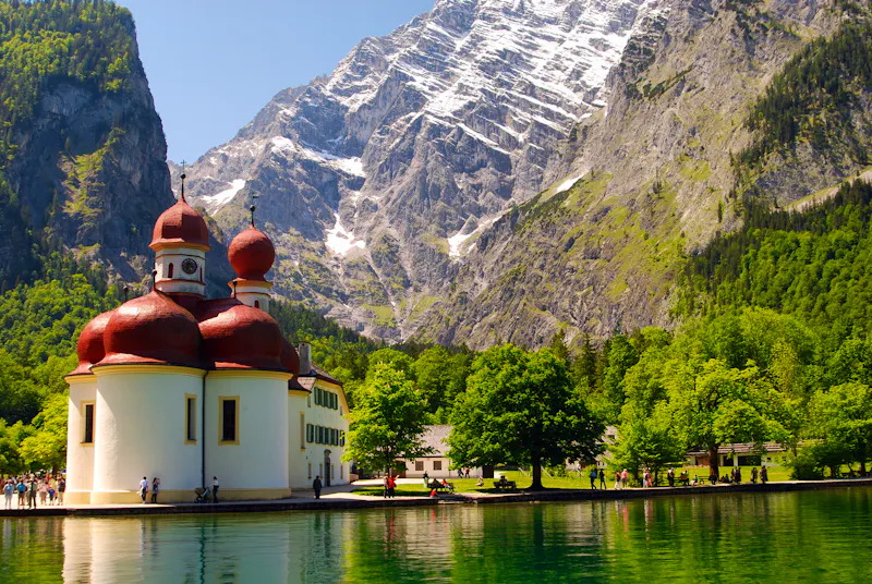 Wallfahrtskirche St. Bartholomä am Königssee - &copy;Thomas Schmidt - stock.adobe.com