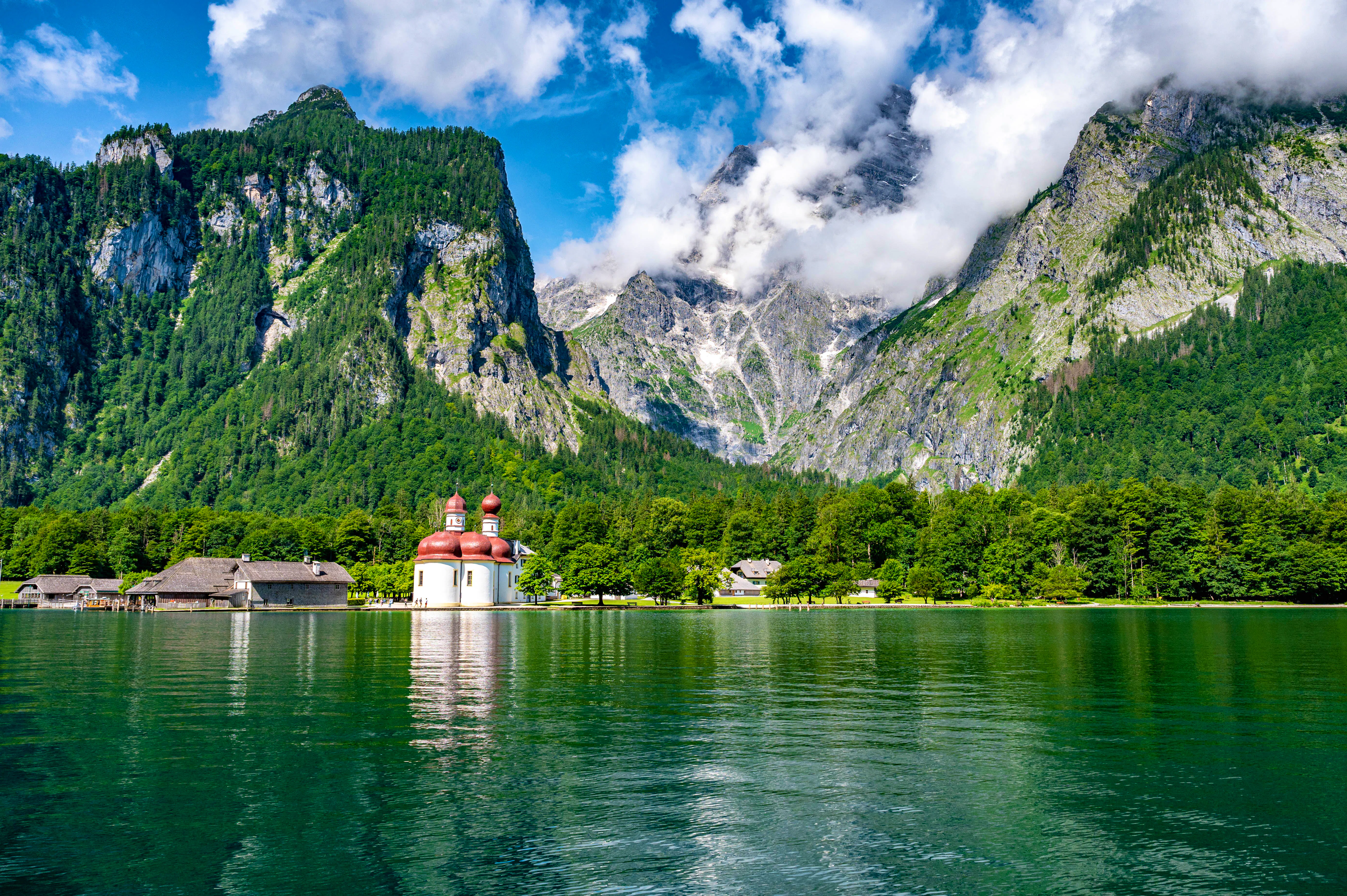 Wallfahrtskirche St. Bartholomä am Königssee &ndash; &copy; k_rahn - stock.adobe.com