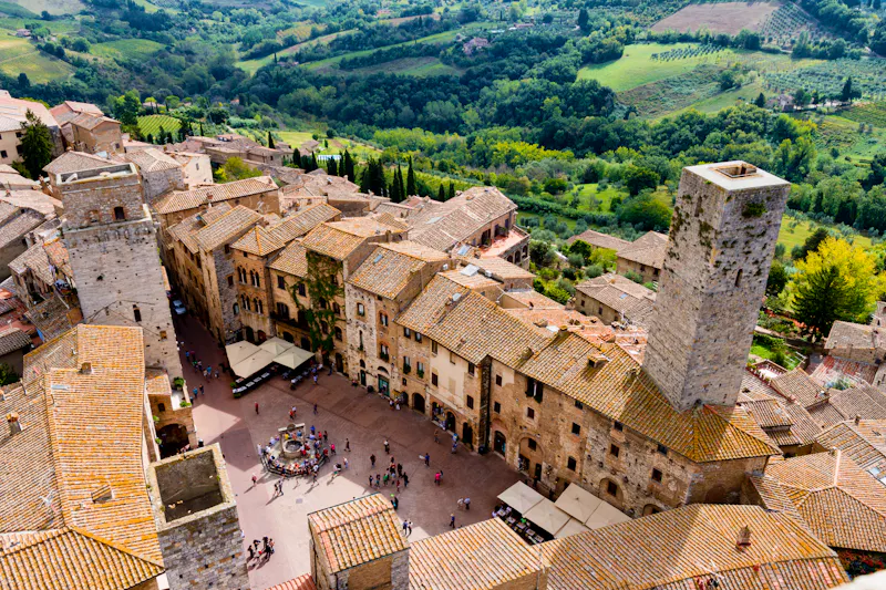 Mittelalterliche Stadt San Gimignano in der Toskana - &copy;Digitalsignal - stock.adobe.com