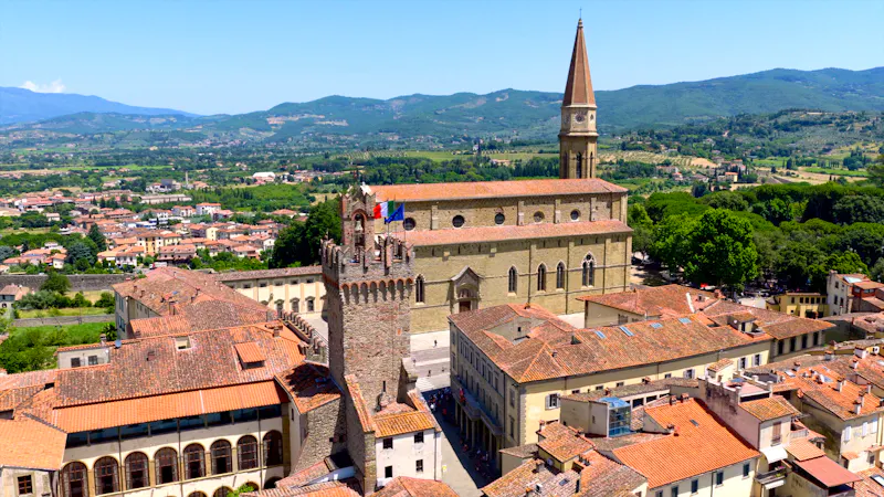 Arezzo in der Toskana - &copy;ItalyDrones - stock.adobe.com