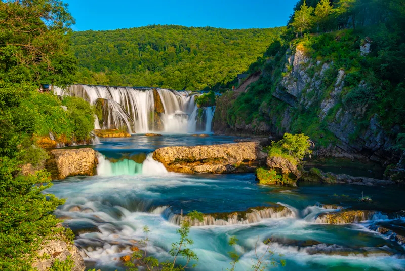 Strbacki-Buk-Wasserfall im Una-Nationalpark - &copy;dudlajzov - stock.adobe.com