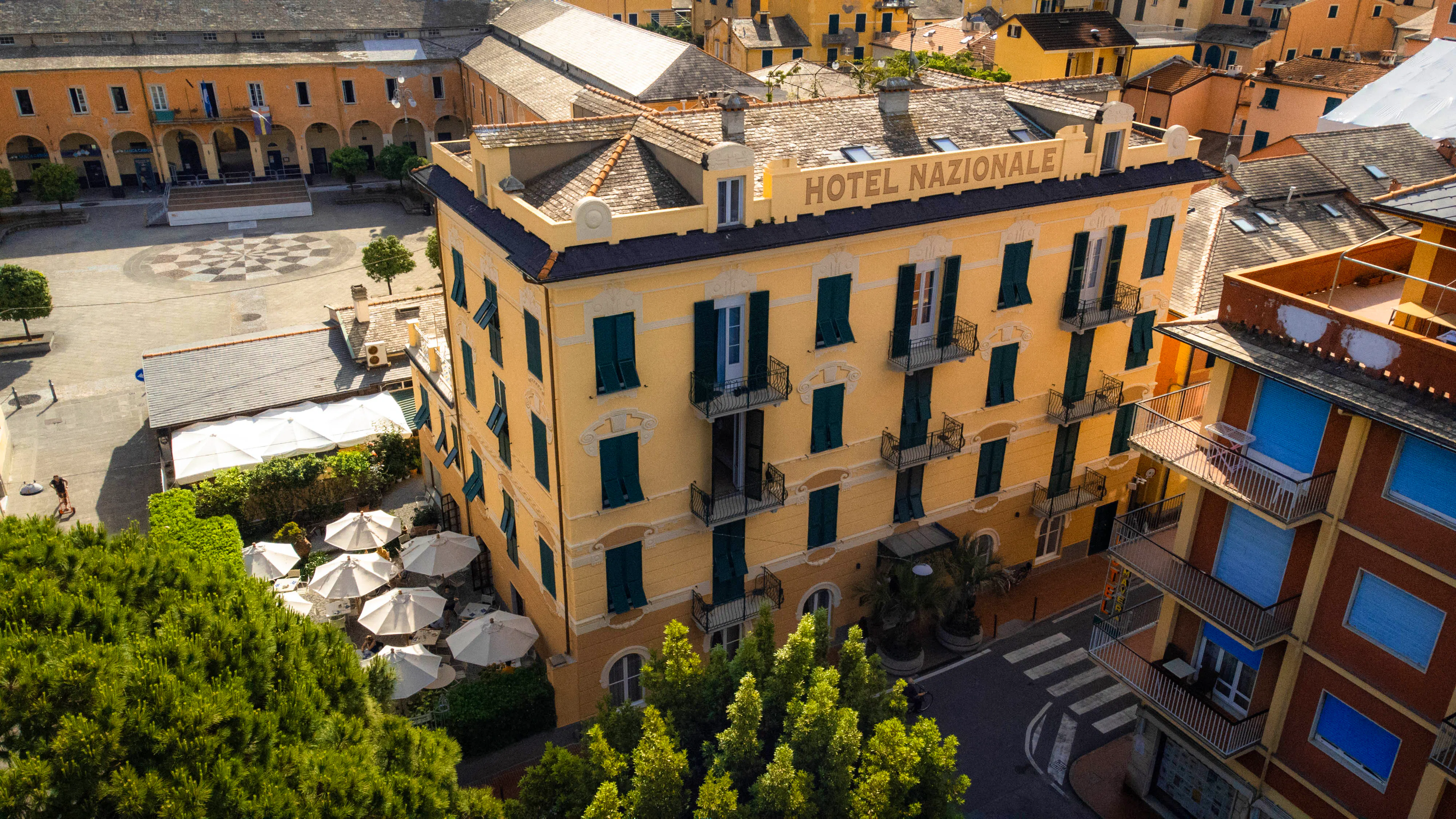 Hotel Nazionale - Vogelperspektive&nbsp;&ndash;&nbsp;&copy;&nbsp;Damaride Arza