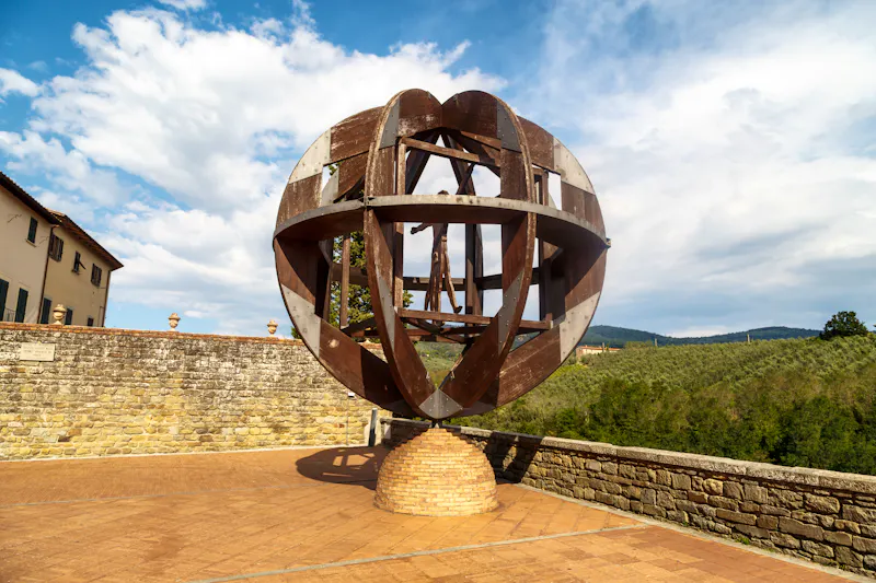 Denkmal im Vinci-Dorf - Geburtsort von Leonardo Da Vinci - &copy;GeniusMinus - stock.adobe.com
