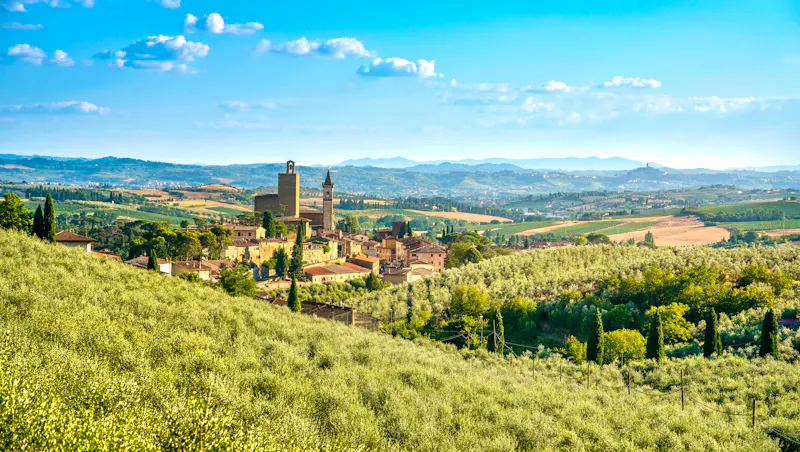 Vinci in der Toskana - Geburtsort von Leonardo Da Vinci - &copy;stevanzz - stock.adobe.com