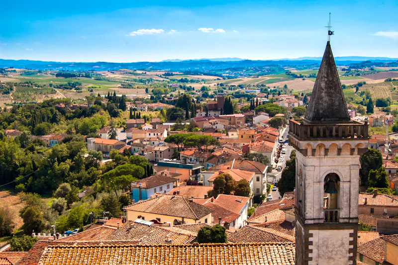 Vinci in der Toskana - Geburtsort von Leonardo Da Vinci - &copy;Michał Kozera - stock.adobe.com