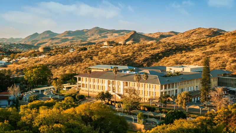 Tintenpalast in Windhoek, Namibia  - &copy;Maurizio De Mattei - Adobe Stock