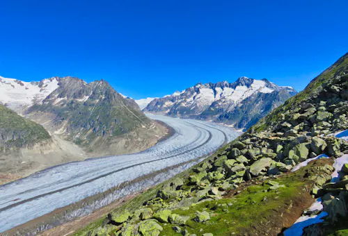 Blick zum Aletschgletscher vom Bettmerhorn  &ndash; &copy; Annette Probst-Weise - Eberhardt TRAVEL