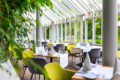Bad Steben - relexa hotel - Wintergarten &ndash; &copy; Copyright by Tauschers-Photography