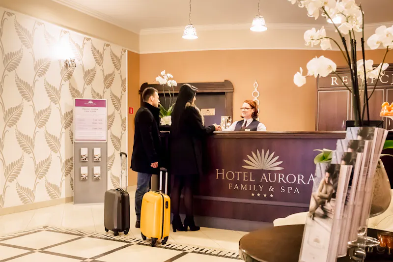 Rezeption im Hotel Aurora &ndash; &copy;IdeaSpa Travel