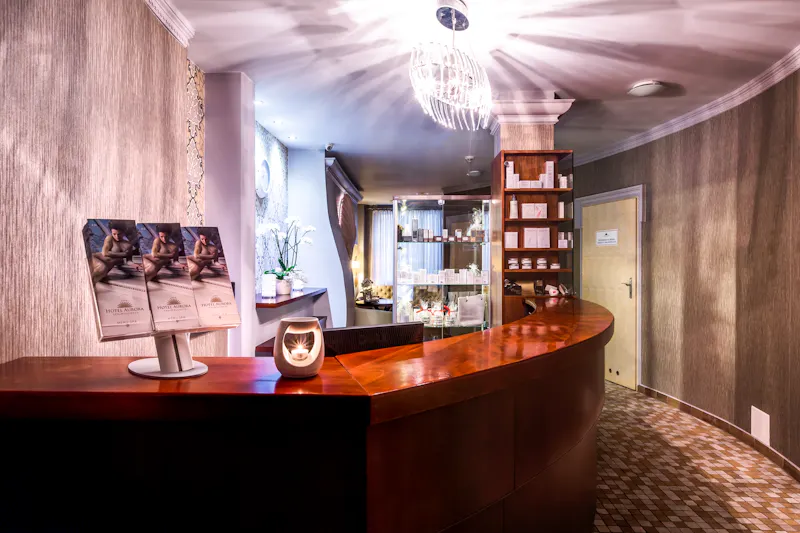 SPA-Rezeption im Hotel Aurora &ndash; &copy;IdeaSpa Travel