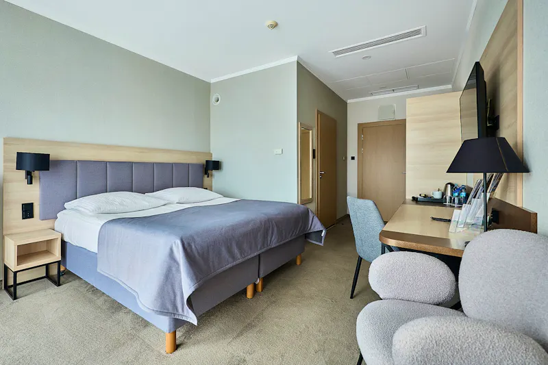 Zimmerbeispiel Doppelzimmer im Hotel Aurora &ndash; &copy;IdeaSpa Travel