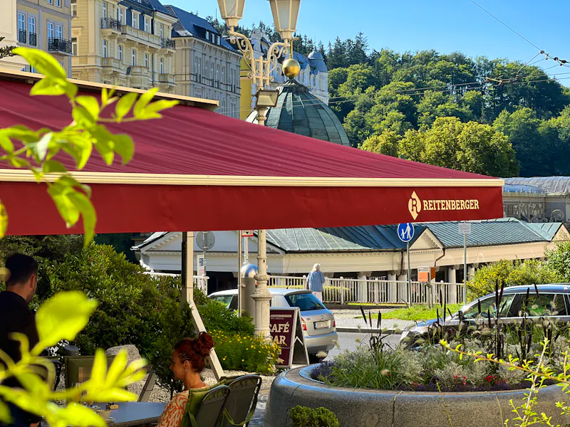 Marienbad - Hotel Reitenberger Medical Spa - Terrasse &ndash; &copy;Reitenberger Spa Medical Marienbad
