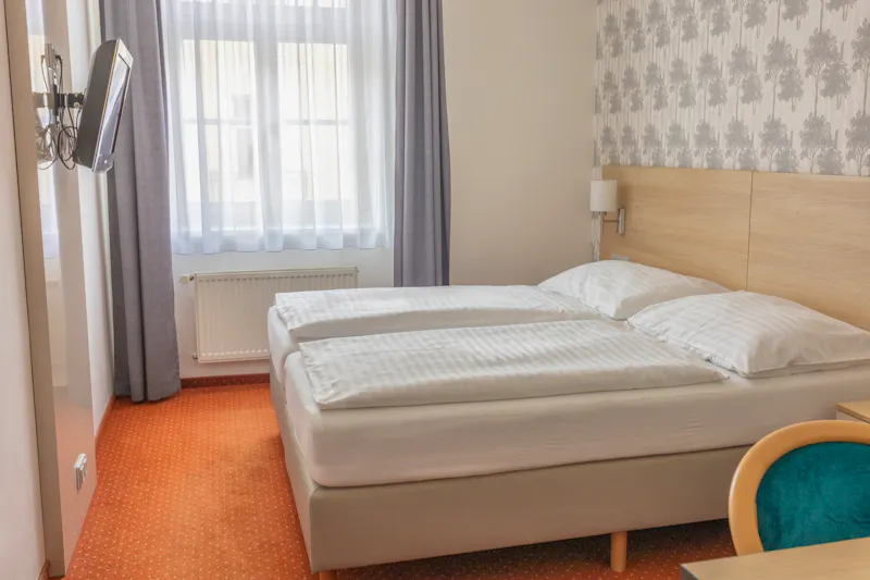 Hotel Flora Marienbad - Zimmerspiel Doppelzimmer &ndash; &copy;Hotel Flora Marienbad