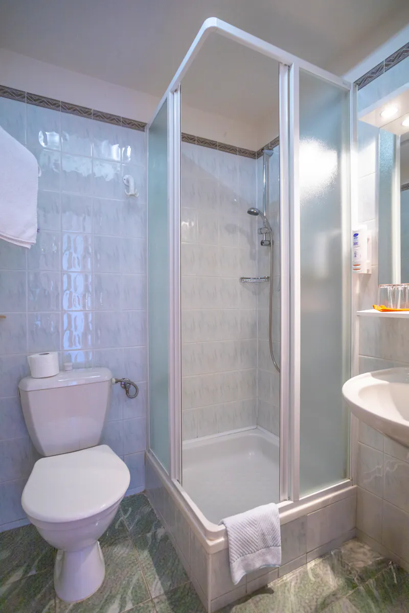 Hotel Flora Marienbad - Badezimmerbeispiel &ndash; &copy;Hotel Flora Marienbad