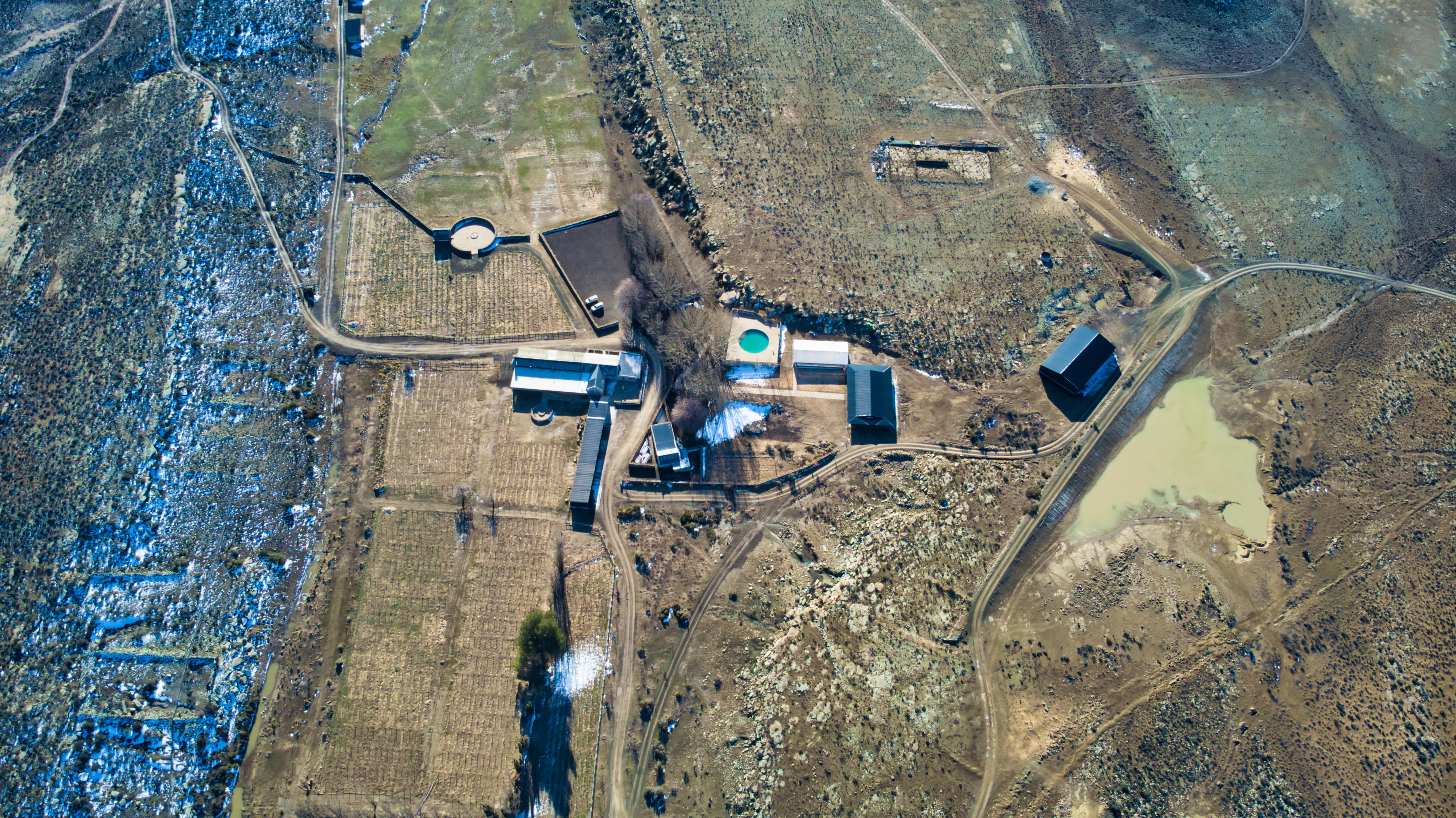 Rogge Cloof Guest farm in Sutherland, Südafrika - Farmanlage &nbsp;&ndash;&nbsp;&copy;&nbsp;Rogge Cloof Guest farm