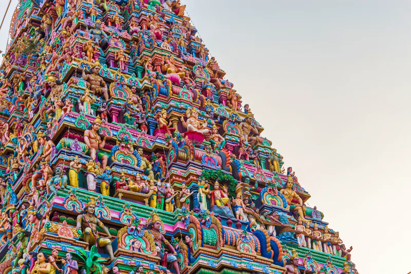 Kapaleeshwarar-Tempel im Stadtteil Mylapore in Chennai, Indien - &copy;karthikeyan - stock.adobe.com