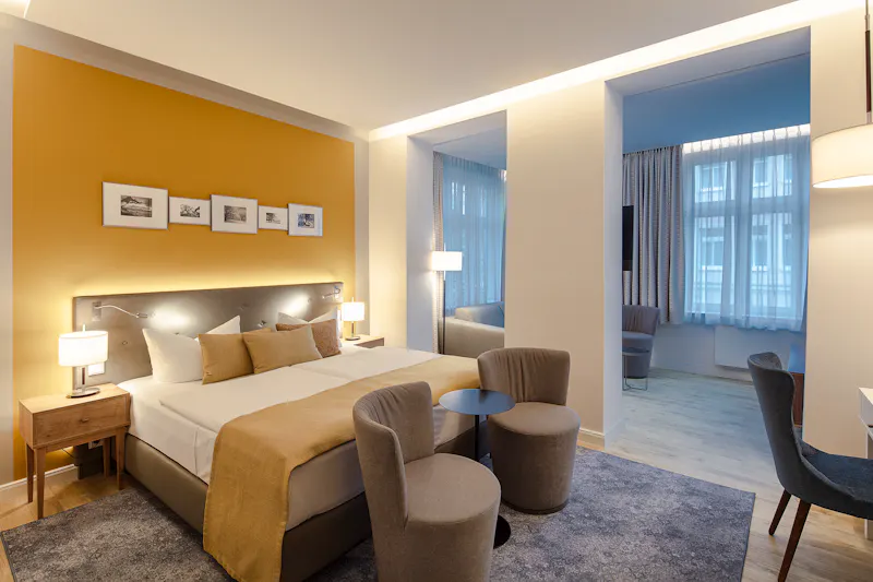 Ostseehotel Ahlbeck - Doppelzimmer &ndash; &copy;Ostseehotel Ahlbeck