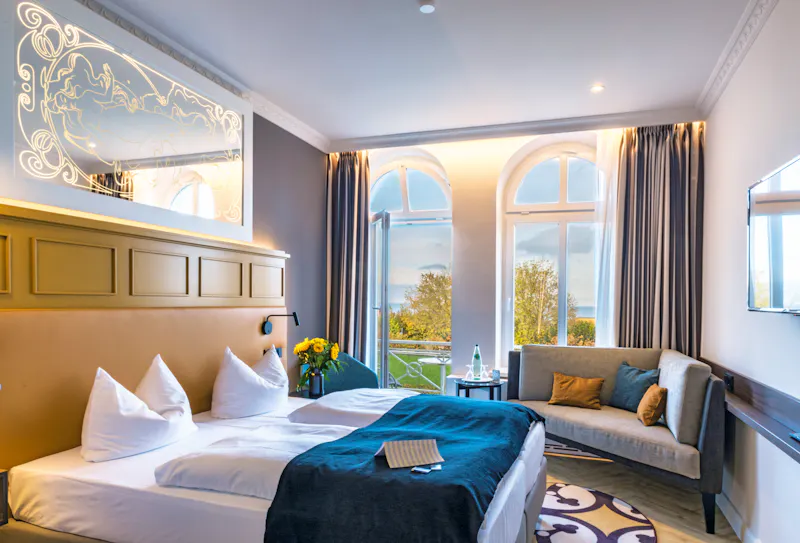 Ostseehotel Ahlbeck - Doppelzimmer &ndash; &copy;Ostseehotel Ahlbeck