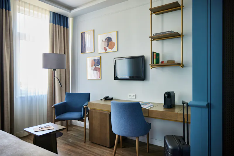 Pommerscher Hof- Doppelzimmer &ndash; &copy;Pommerscher Hof