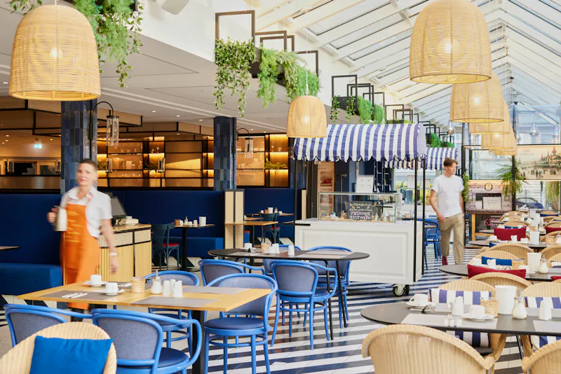 Pommerscher Hof - Restaurant/Frühstücksbereich &ndash; &copy;Pommerscher Hof