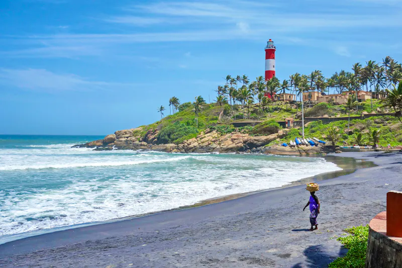 Kovalam in Kerala, Indien  - &copy;Anna Ivanovska - stock.adobe.com