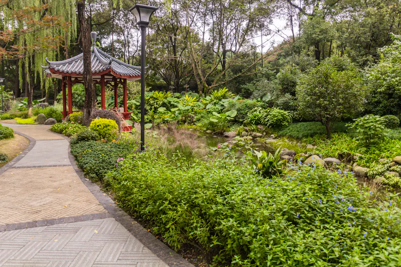 Volkspark in Chengdu, China - &copy;Matyas Rehak - stock.adobe.com
