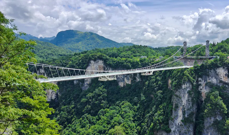 Zhangjiajie National Park - Skywalk über den Grand Canyon - &copy;Creativa Images - stock.adobe.com