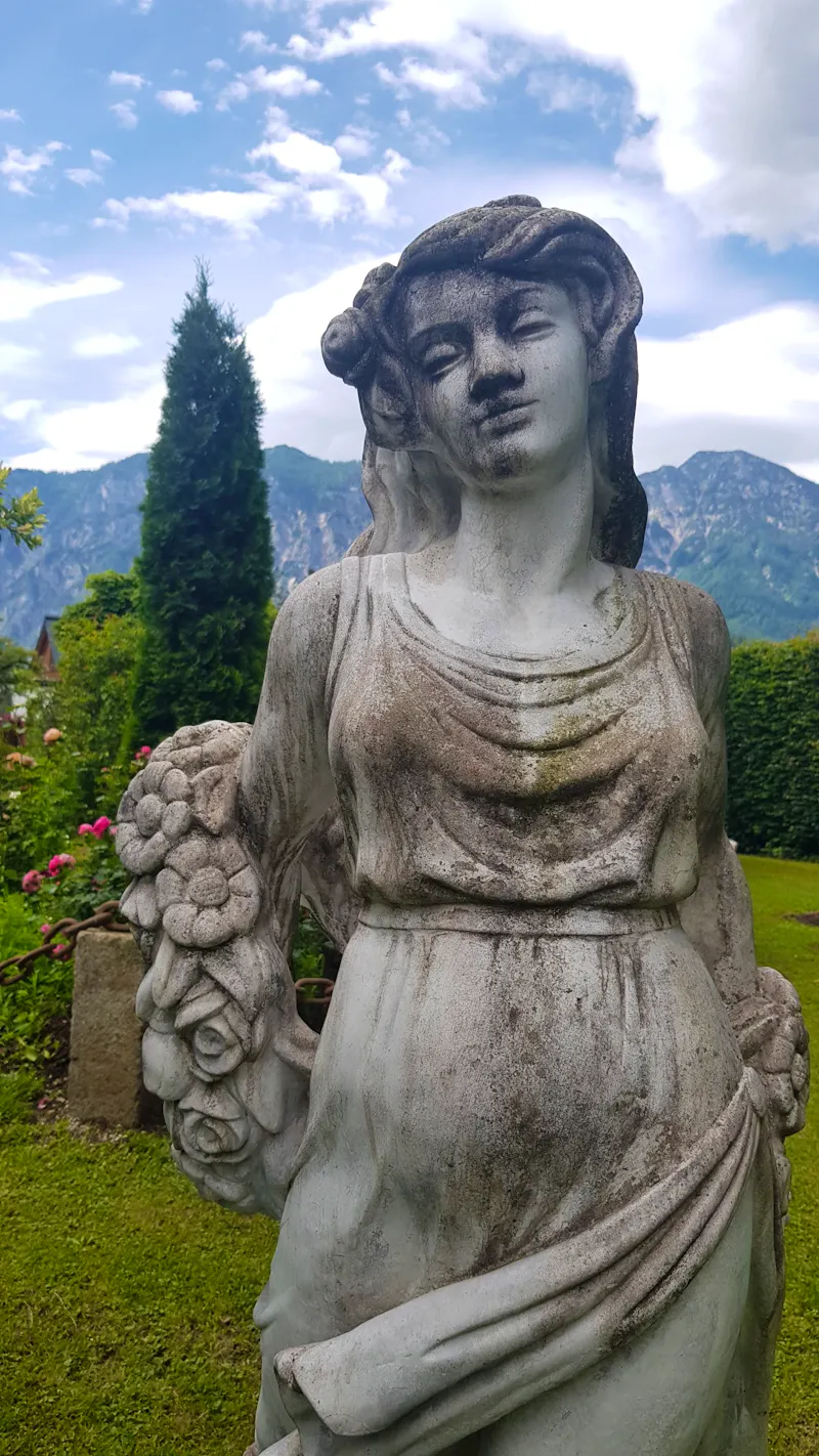 Bad Goisern - im Garten von Resi und Andy  - &copy;Anke Nicke - Eberhardt TRAVEL