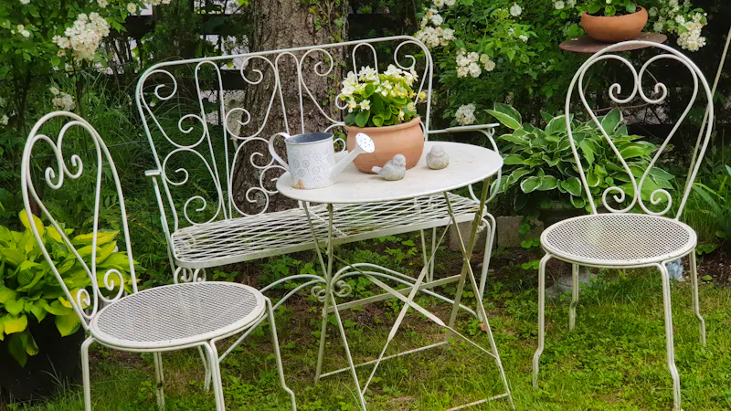 Strobl - im Garten von Elisabeth  - &copy;Anke Nicke - Eberhardt TRAVEL