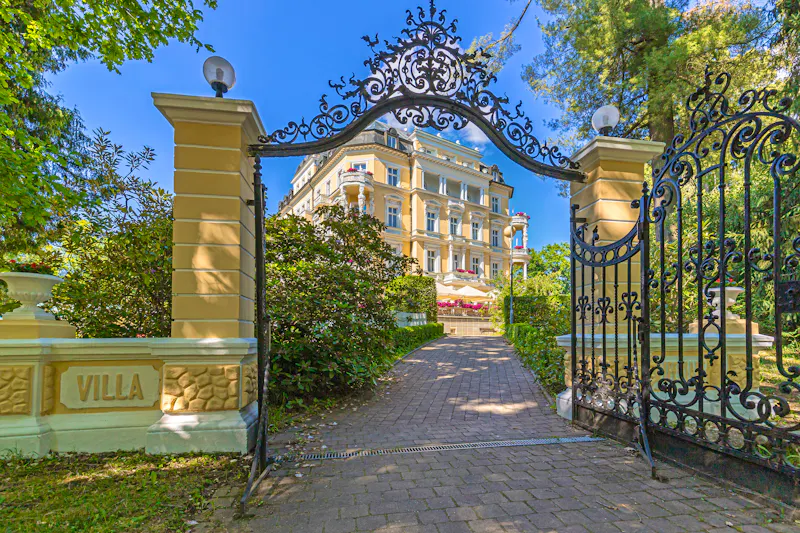 Franzensbad - Kurhotel Imperial - Aussenansicht &ndash; &copy;foto PM