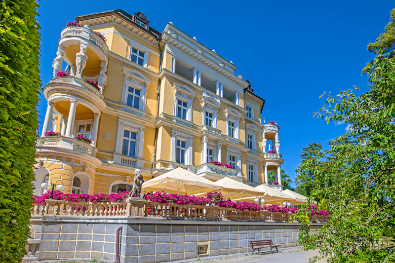Franzensbad - Kurhotel Imperial - Aussenansicht &ndash; &copy;foto PM